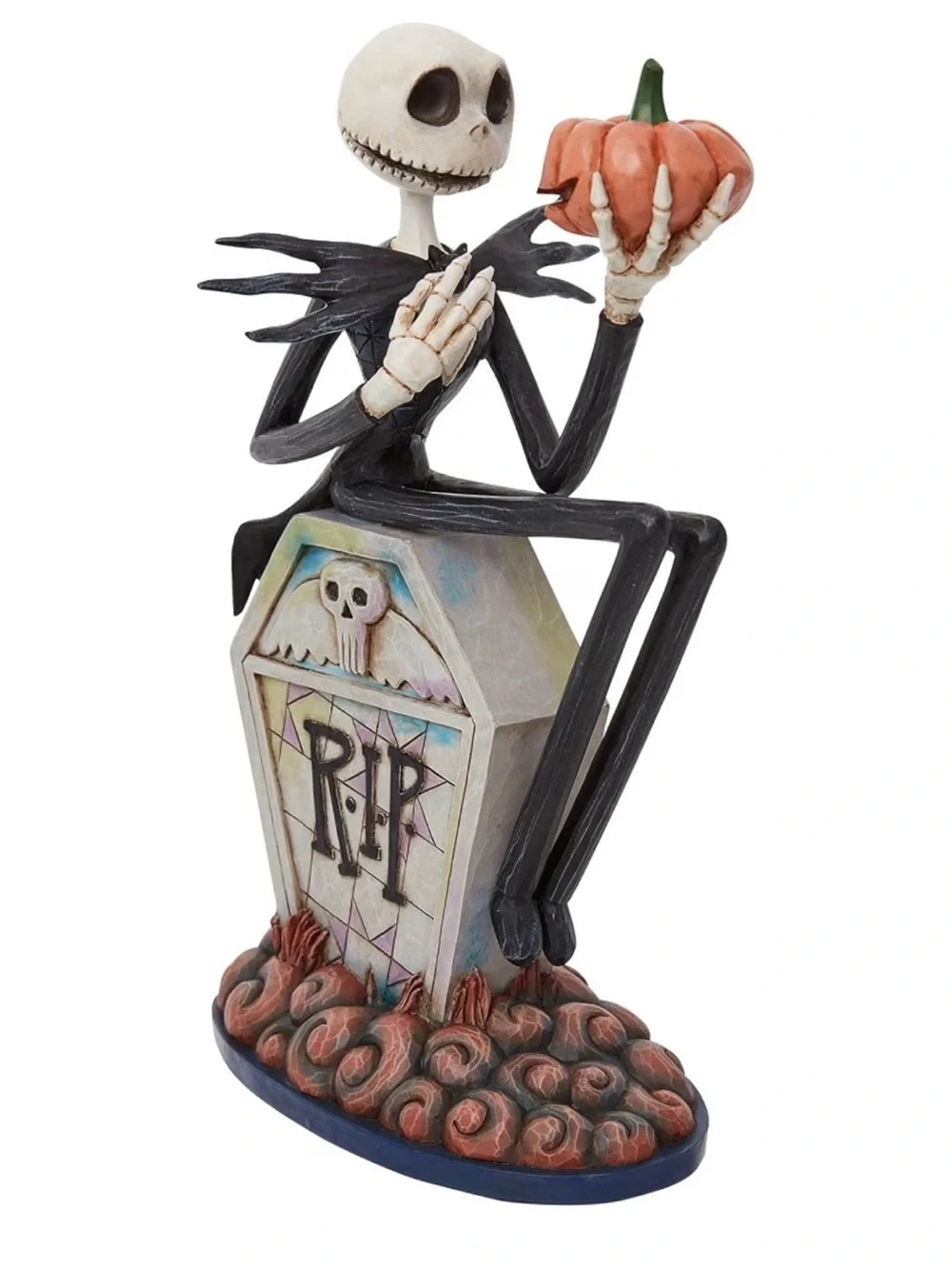 NEW Jim Shore Disney Traditions Nightmare Before Christmas Jack on Gravestone